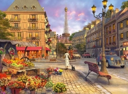 Puzzle Plimbare la Paris 500 piese