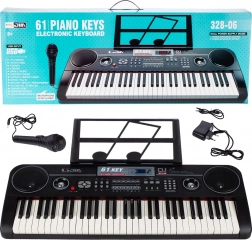 Orgă electronică 61 clape + microfon