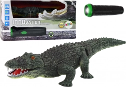 Crocodil RC cu control prin lumină