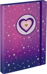 Copertine pentru caiete școlare A4 Cai Inimă