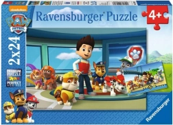 Puzzle Ravensburger Paw Patrol 2×24 piese