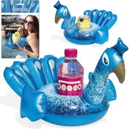 Bestway suport gonflabil pentru băuturi flamingo