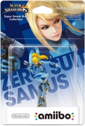 amiibo zero suit samus – figurină pentru nintendo