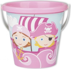 Găleată Pirați roz 17 cm