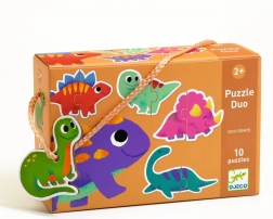 Puzzle Duo Dinozauri