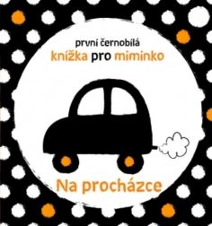 Prima carte alb-negru pentru bebeluși – La plimbare