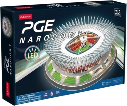 Puzzle 3D PGE Narodowy versiune LED