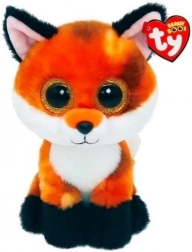 Jucărie de pluș TY Beanie Boos Vulpe Meadow portocalie 15 cm