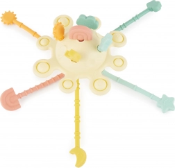 Jucărie motrică din silicon cu activități Banana