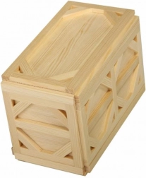 Pușculiță de pui din lemn