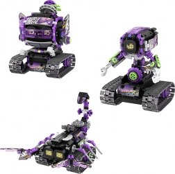 Set de construcție robot RC cu „șapcă” 3‑în‑1 iM.Master