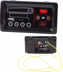 Panou muzical pentru vehicul pe baterie - 12V