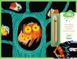 Răzuiește imagini cu animăluțe pentru cei mici de la Djeco