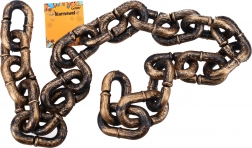 Lanț auriu de carnaval 1 m