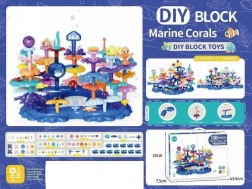 Set de construcție Marea de corali și flori – 76 piese