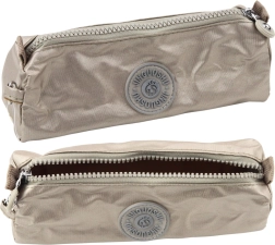 Penar școlar cu un compartiment argintiu