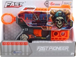 Pistolă de pirați cu gloanțe din spumă