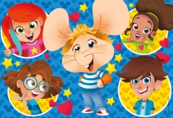 Puzzle Clementoni Myșák Gigio MAXI 24 piese