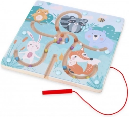 Labirint magnetic – pădure