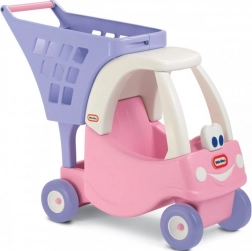 Little Tikes Princess Cozy Coupe cărucior de cumpărături