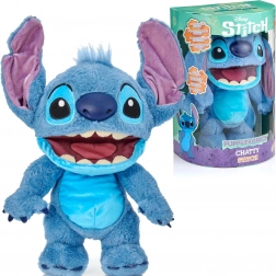 Jucărie de pluș interactivă Disney Lilo și Stitch Chatty Stitch 30 cm