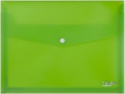 Mapă spațială A4 cu închidere cu capsă, verde Opaline