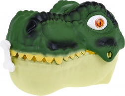 Set figurine Lumea dinozaurilor pentru copii 3+ cu cap de dinozaur și covoraș peisaj