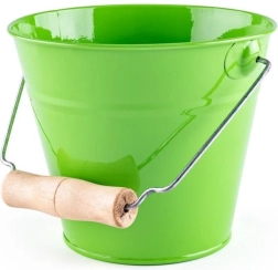 Găletușă de grădină WOODY – metalică verde