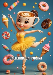 Puzzle Trefl BrainRots: Ballerina Cappucina 200 piese
