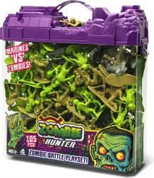zombie hunter set soldați vs. zombi 105 buc