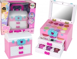 Troller de frumusețe pentru copii roz și alb