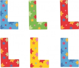 Litera în formă de stea L de la Bigjigs Toys