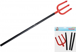 Trident din plastic pliabil pentru Halloween și Moș Nicolae