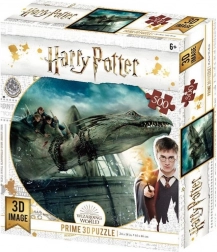 Puzzle 3D Harry Potter: Evadarea din banca Gringotts XL 300 piese