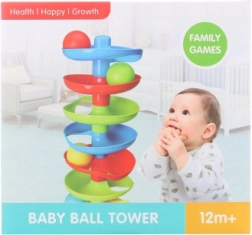 Pistă cu bile pentru cei mici