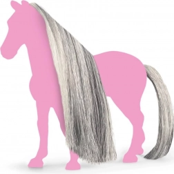 Schleich Horse Club accesorii pentru cai – coamă și coadă gri