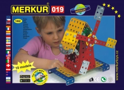 Set de construcție Merkur Moară - 10 modele