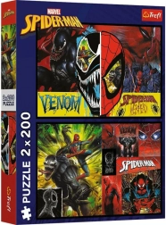 Puzzle 2×200 – zi și noapte SPIDER-MAN