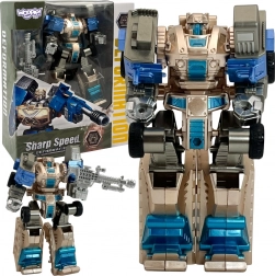 Woopie Viteză de Vârf Robot Transformator 2în1 Camion de Luptă