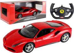 Mașină cu telecomandă Ferrari 488 GTB roșu