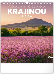 Calendar de perete Plimbări prin peisajul cehesc 2026