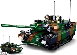 Sluban Model Bricks tanc de luptă german Leopard 2A5 set de construcție