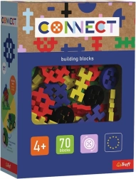 Set de construcție TREFL Connect Basic 70 – pentru băieți