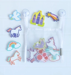 Jucării din spumă pentru baie A Little Lovely Company – Unicorni