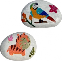 Arto decorarea pietrelor cu tehnica șervețelului