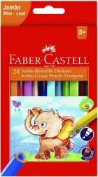 Creioane colorate Extra Jumbo 12 buc Faber-Castell