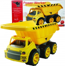 Basculantă mare cu benă rabatabilă BIG Power Worker Mega