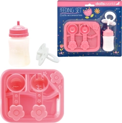 Dolls World set de accesorii pentru păpuși – hrănire și îngrijire