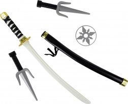 Set Ninja cu cuțite și stea de aruncat