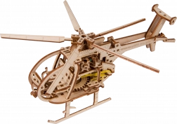 Puzzle 3D din lemn – elicopter